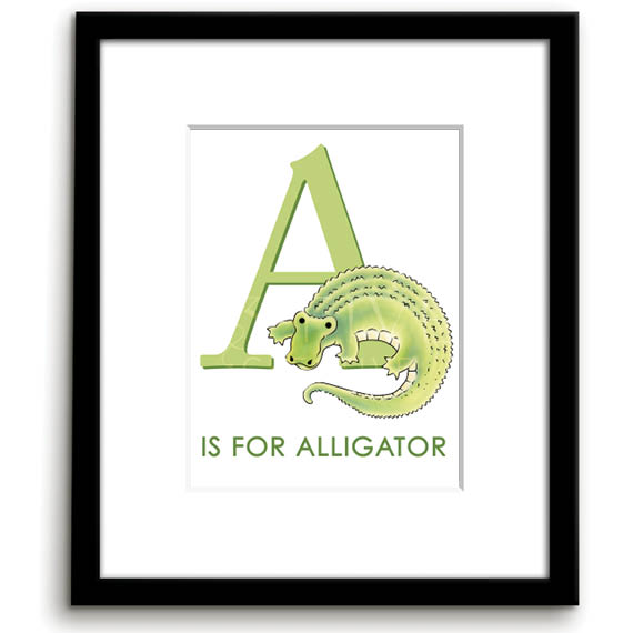 A is for Alligator
