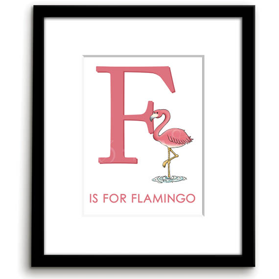 F is for Flamingo F is for Flamingo